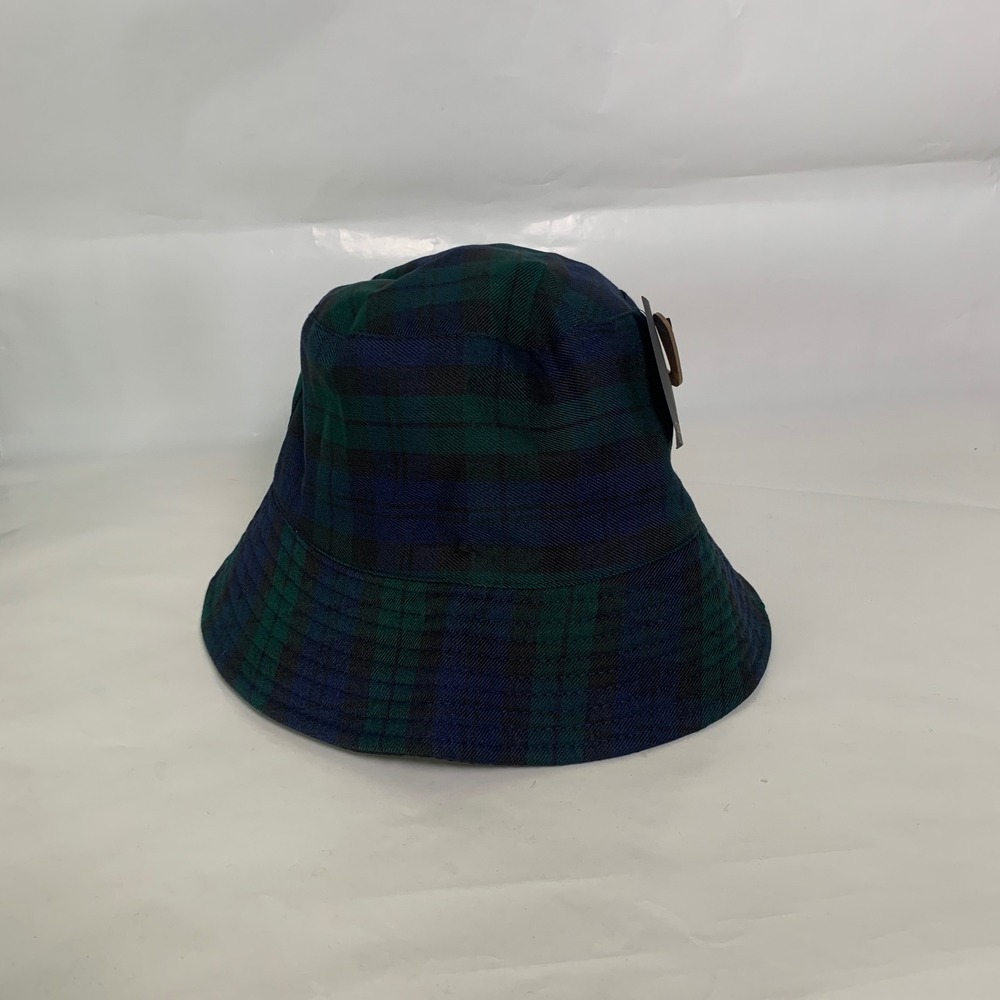 Tartan Traditions Bucket Hat Unisex One Size Black Watch Blue Green Plaid New - Picture 12 of 15